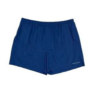Columbia PFG Shorts Men’s Size XXL Navy Blue Mesh Lined 6" Inseam‎ Fishing Gear